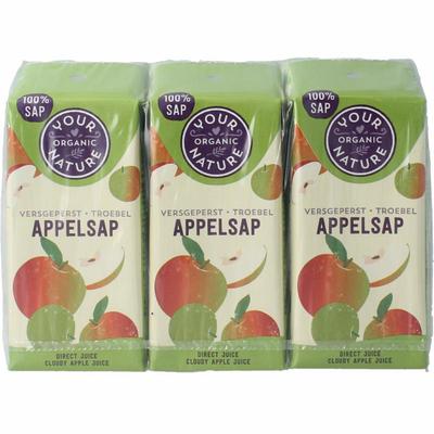 Your Organic Nat Appelsap 200ml bio