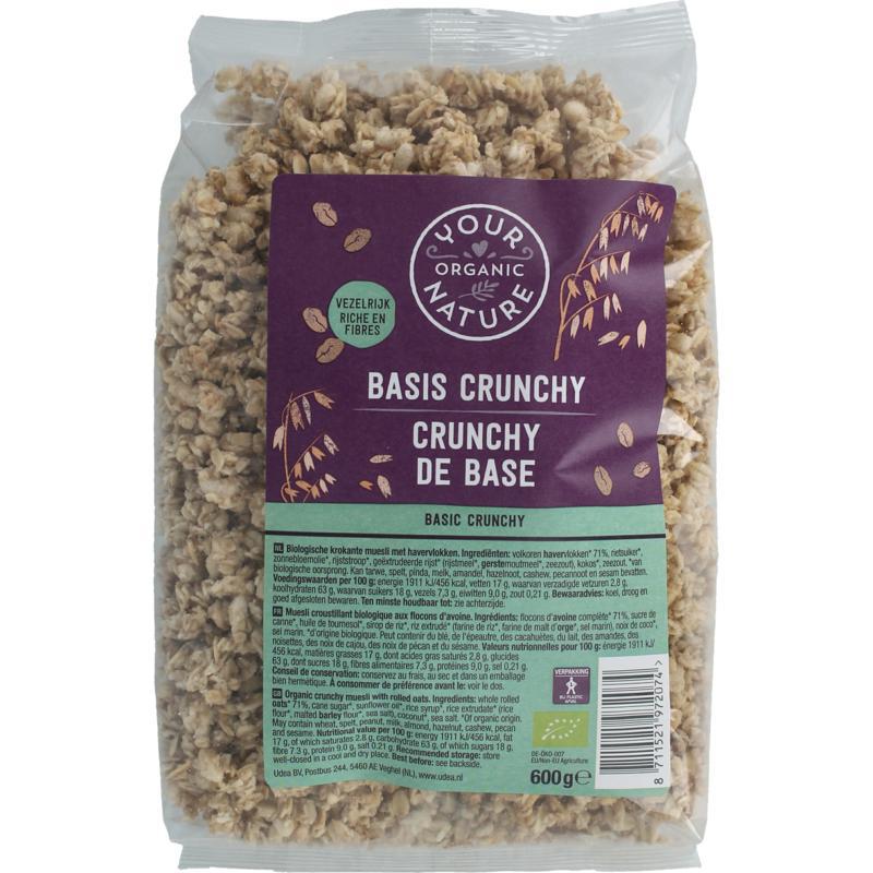 Muesli crunchy basis bio