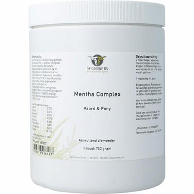 Groene Os Mentha complex paard/pony