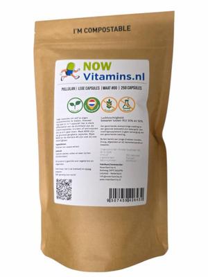 NOWVITAMINS.NL pullulan lege capsule mt 00 250st