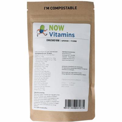 NOWVITAMINS.NL chiazaad 175g