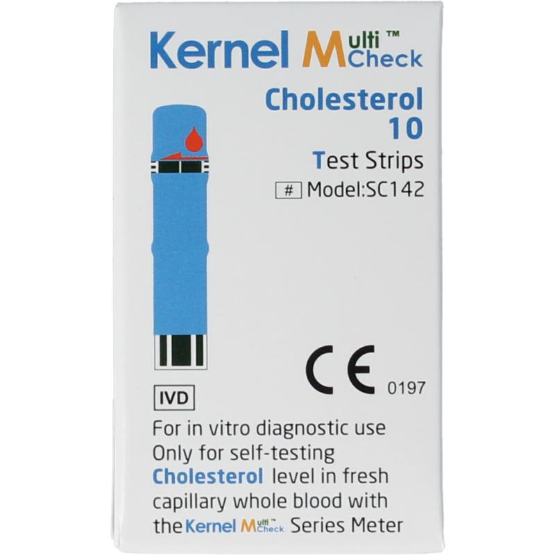 Multicheck cholesterol teststrips