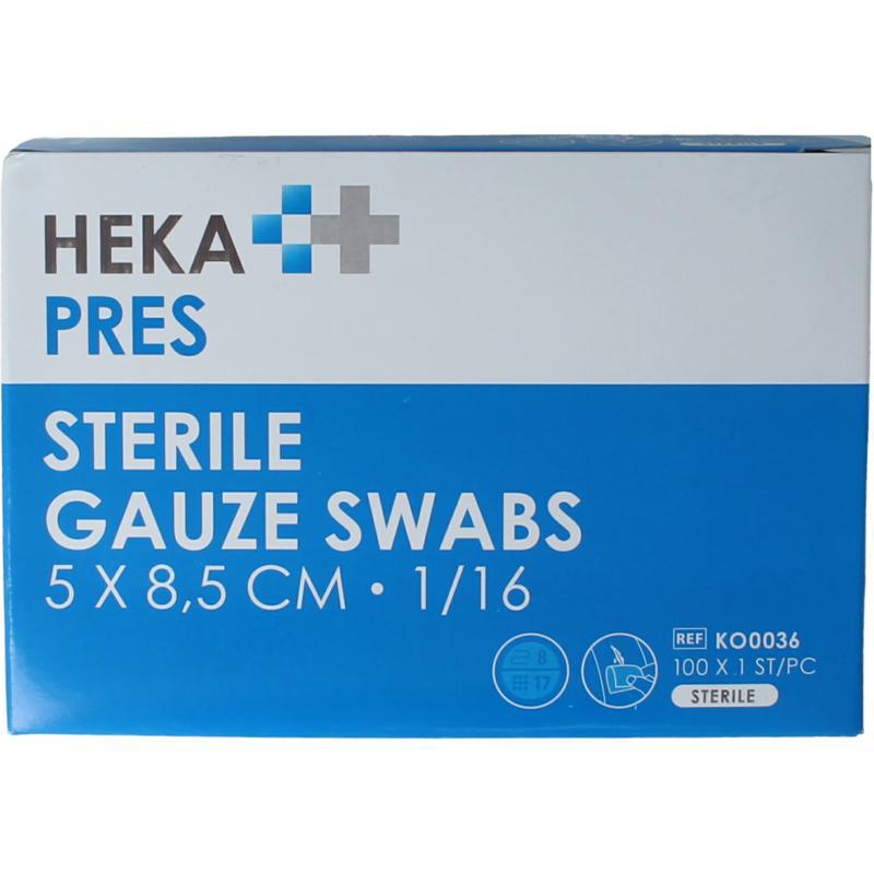 Hydrofiel gaaskompres 5x8.5cm