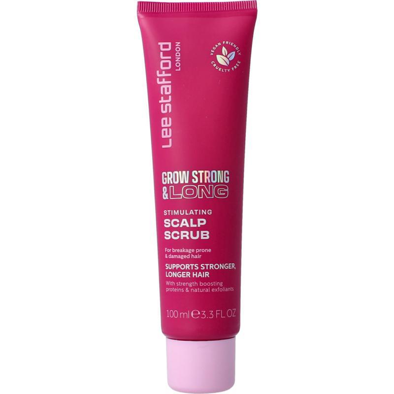 Grow long & strong stimulating scalp scrub