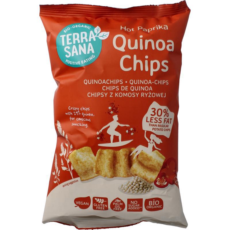 Quinoa chips hot paprika bio