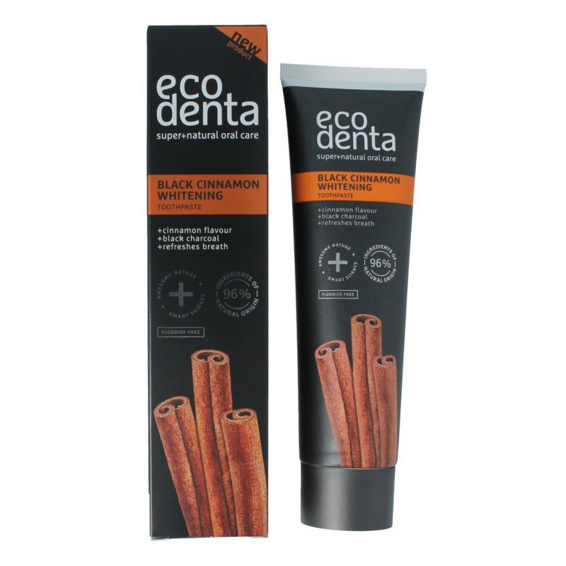 Tandpasta whitening kaneel black line