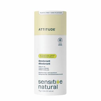Attitude Deodorant baksoda vrij vanilla creme super leaves