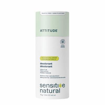 Attitude Deodorant baksoda vrij super leaves verse appel