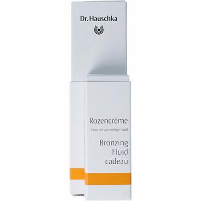 Hauschka Rozencreme & mini bronzing fluid