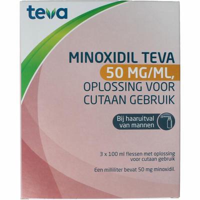 Teva Minoxidil 50mg/ml 3x100ml