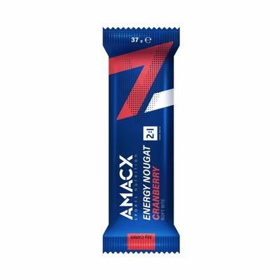 AMACX energy nougat cranberry 37g