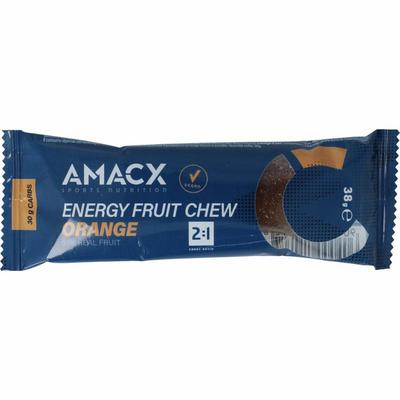 AMACX energy fruit chew orange 38g