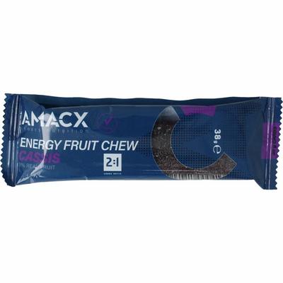 AMACX energy fruit chew cassis 38g