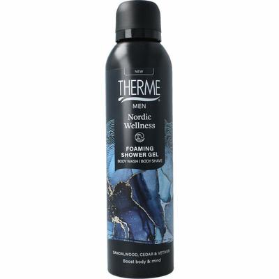 Therme Nordic wellness foaming shower gel