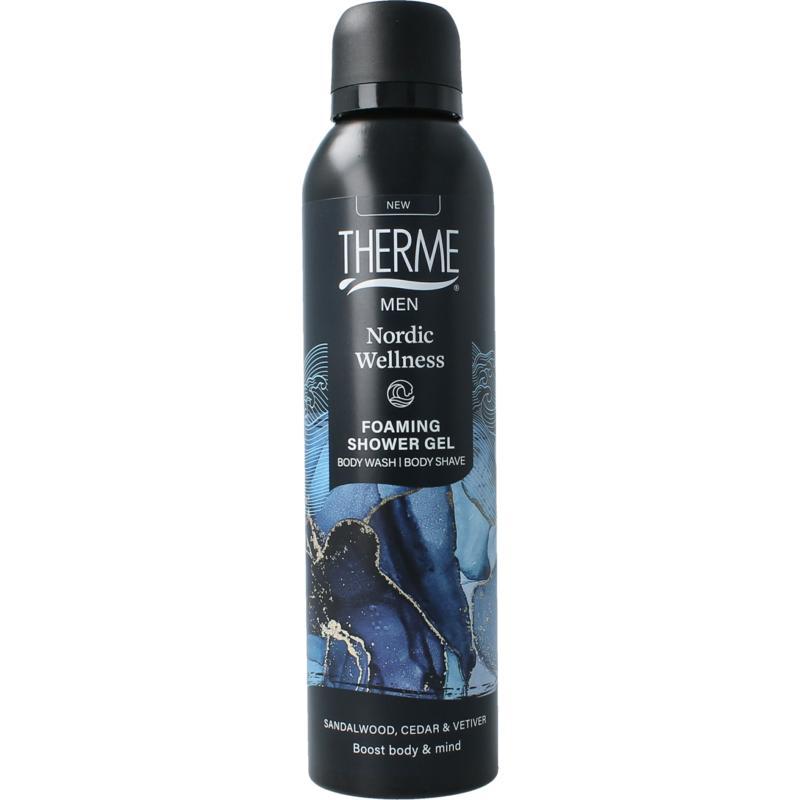Nordic wellness foaming shower gel