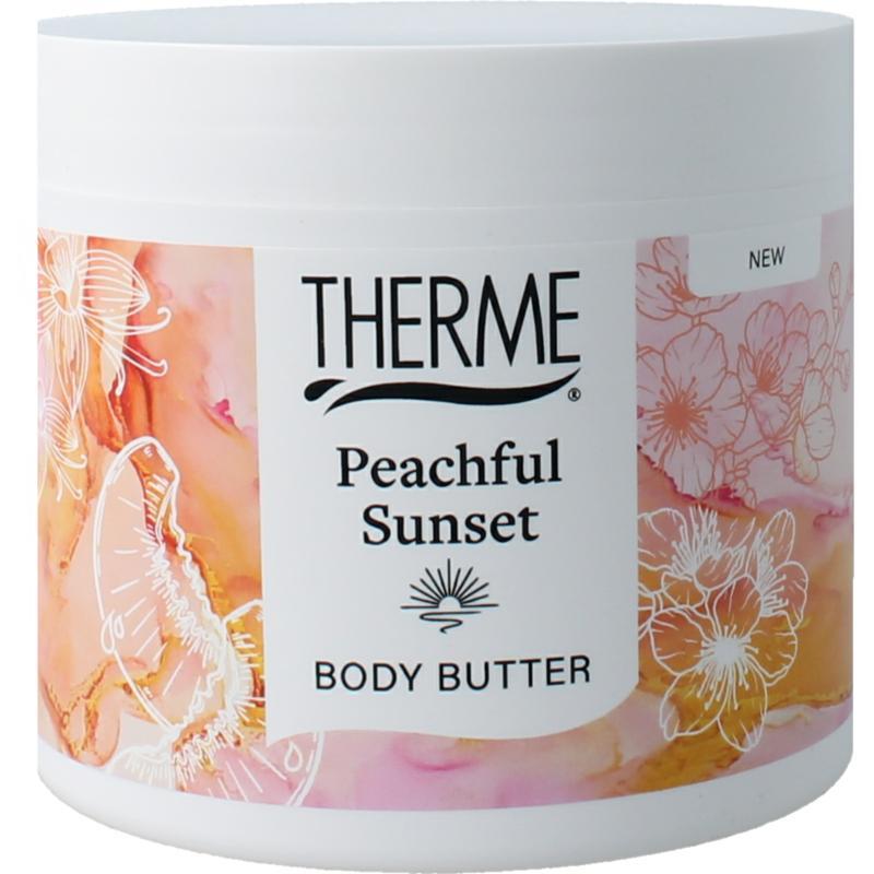 Peachful sunset body butter