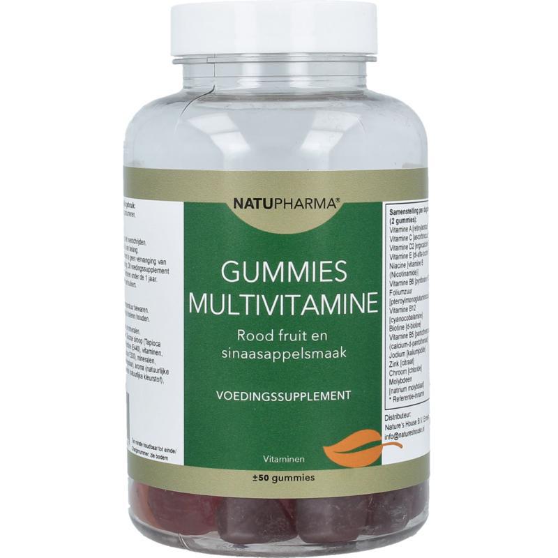 Gummies multi vitamine roodfruit/sinaasappel