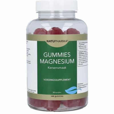 Natupharma Gummies magnesium kersensmaak