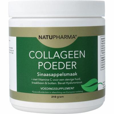 Natupharma Collageen poeder sinaasappelsmaak