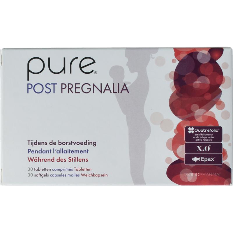 Post pregnalia 30 tabletten & 30 softgels