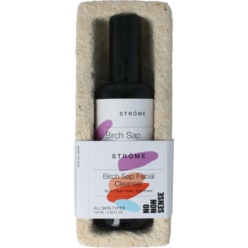 Birch sap facial cleanser bio