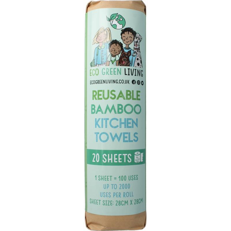 Keukenrol bamboo 20 vellen