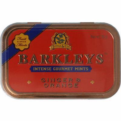 Barkleys Mints ginger & orange