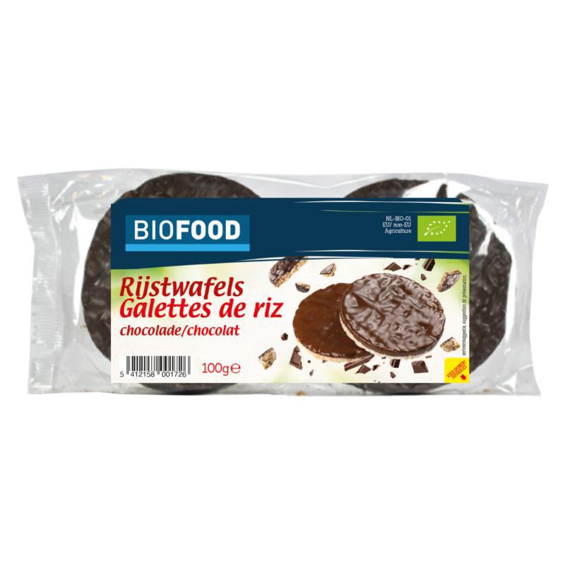 Rijstwafels choco bio Rijstwafels choco bio