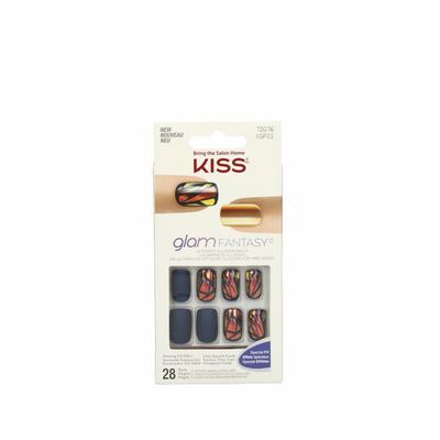 Kiss Jewel fantasy nails tan lines