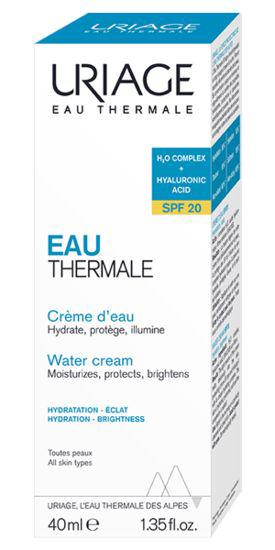 Thermaal water creme d eau SPF20