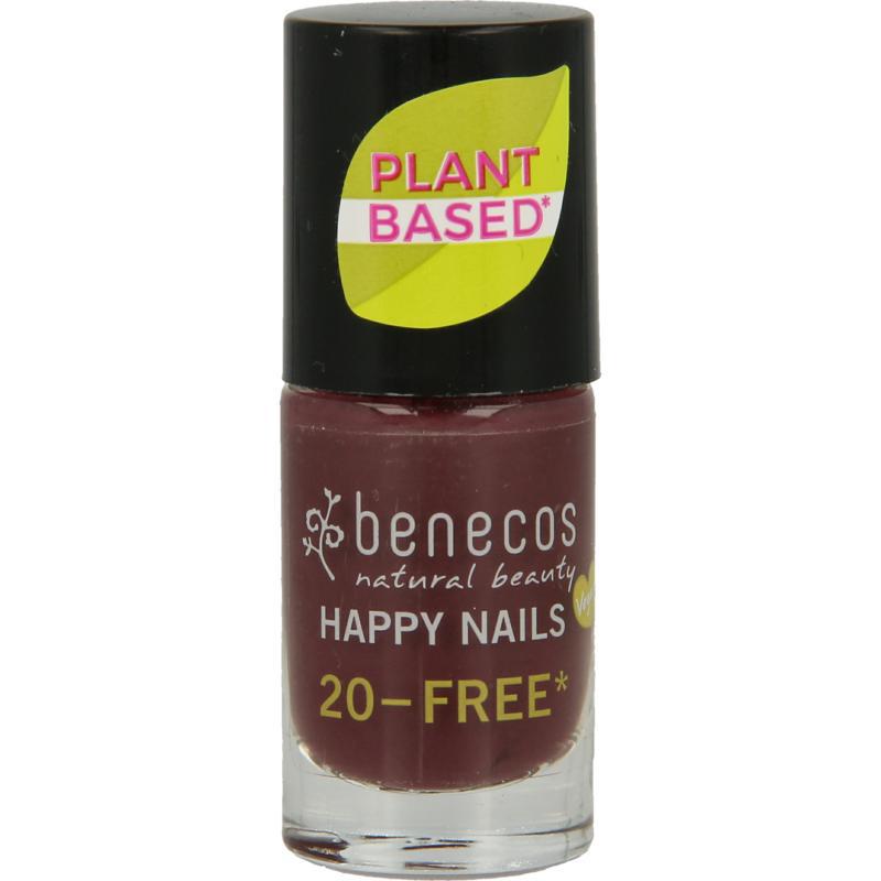 Vegan nail polish sweet plum 20-free plantbased