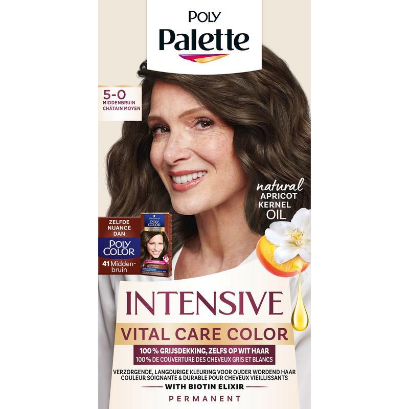 Vital care color 5-0 middenbruin