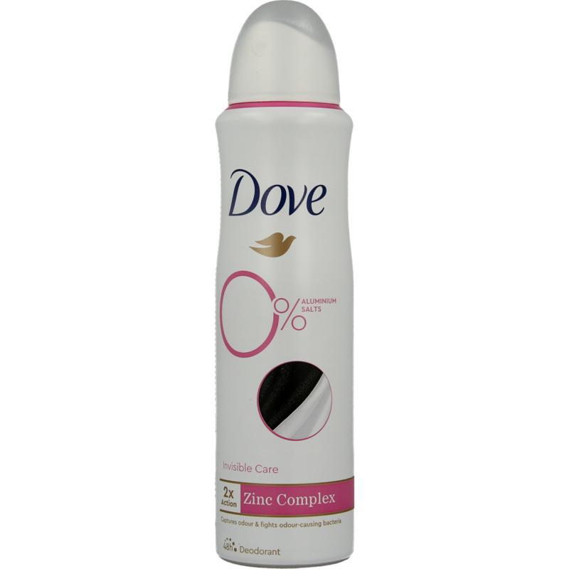 Deodorant spray invisible care 0%