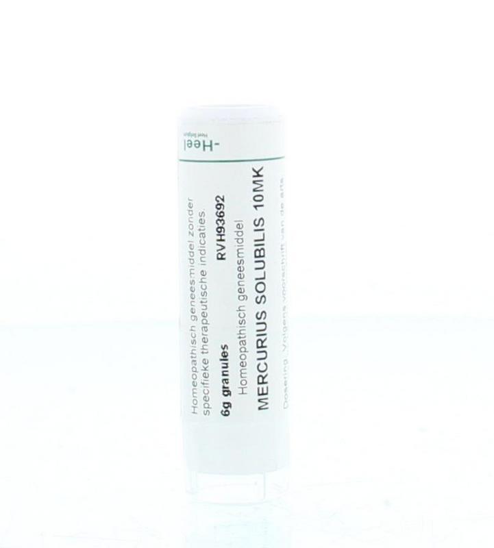 Mercurius solubilis 10MK
