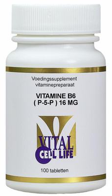 Vital Cell Life Vitamine B6 P-5-P 16mg Vital Cell Life Vitamine B6 P-5-P 16mg
