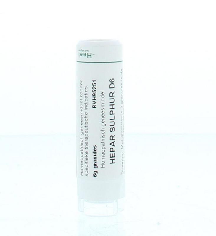 Hepar sulphur D6