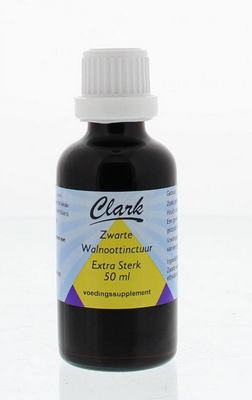 Clark Zwarte walnoottinctuur extra sterk Clark Zwarte walnoottinctuur extra sterk