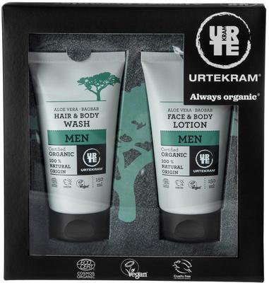 Urtekram giftbox men 2 stuks