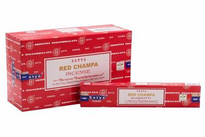 Nag Champa Wierookstokjes satya red champa