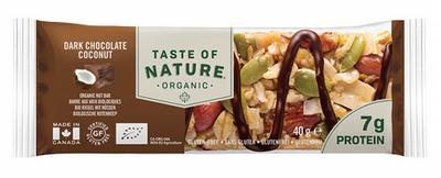 Taste Of Nature Dark chocolate coconut bio