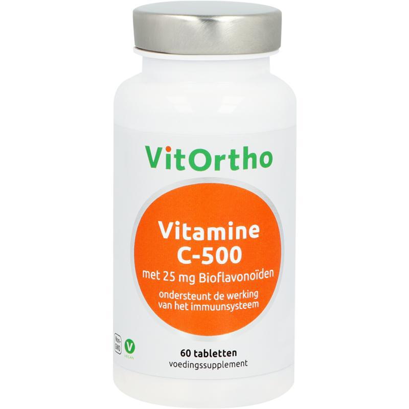 Vitamine C-500 met 25 mg bioflavonoiden