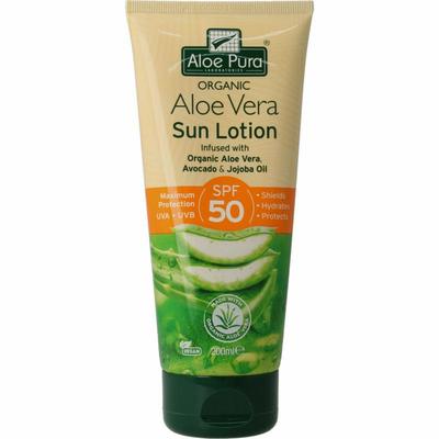 ALOE PURA Organic aloe vera zonnelotion SPF50