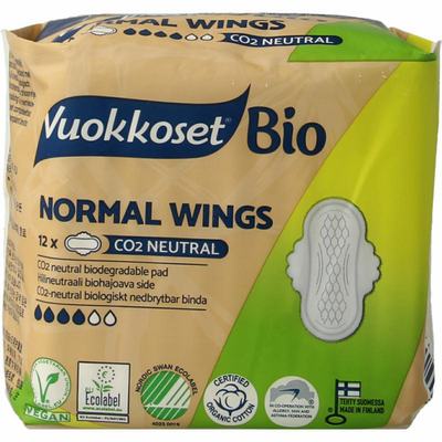Vuokkoset Bio Maandverband normal wings Vuokkoset Bio Maandverband normal wings