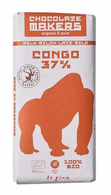 Chocolatemakers Gorilla melk 37% bio