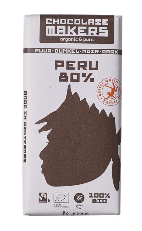 Awajun 80% puur fairtrade bio