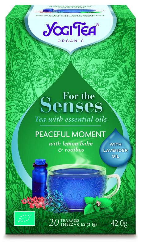 Tea for the senses peaceful moment bio