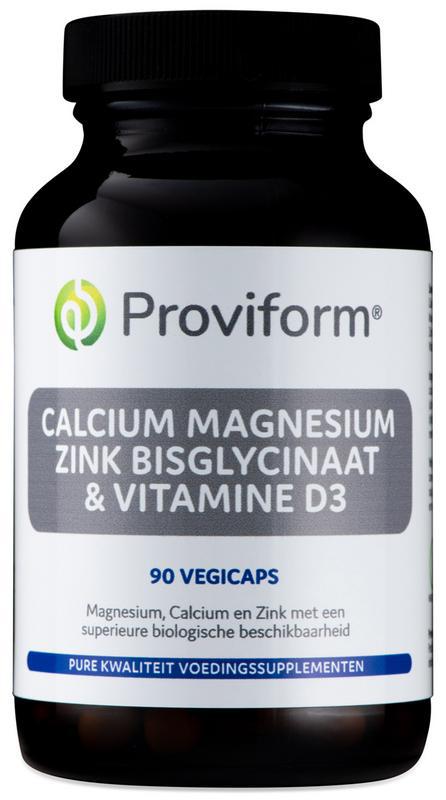 Calcium magnesium zink bisglycinaat & D3