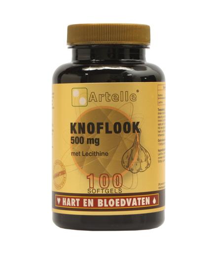 Knoflook 500mg + 250mg lecithine