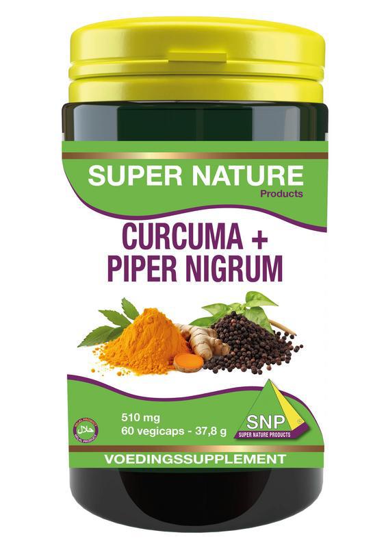 Curcuma & piper nigrum 510mg puur