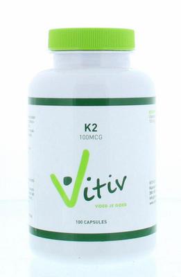 Vitiv Vitamine K2 100mcg